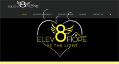 Desktop Screenshot of elev8hope.com